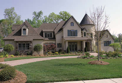 6 Bed, 5 Bath, 7480 Square Foot House Plan - #3323-00554