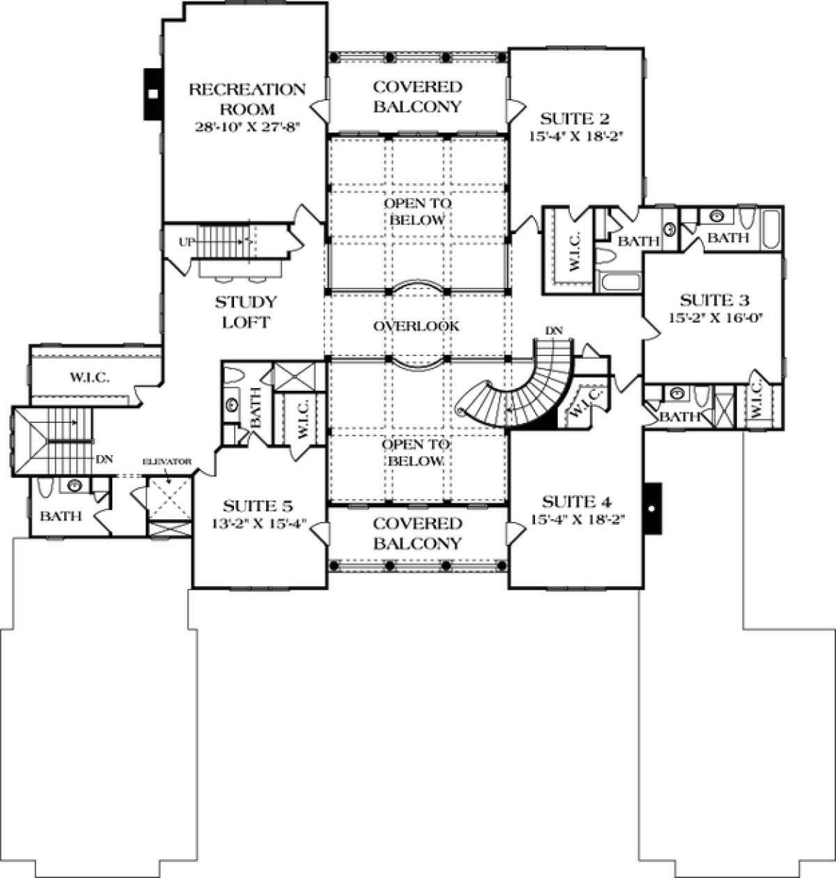 Floorplan 2 for House Plan #3323-00555