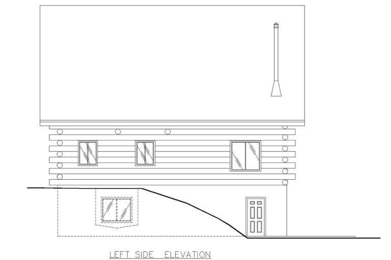 Vacation House Plan #039-00065 Elevation Photo