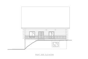 Vacation House Plan #039-00065 Elevation Photo