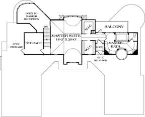 Floorplan 4 for House Plan #3323-00556