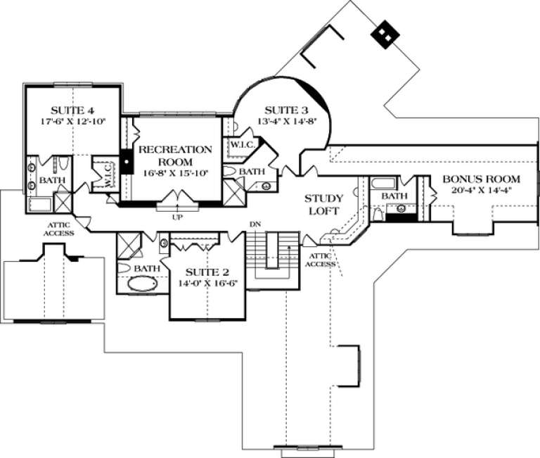 House Plan House Plan #13111 Drawing 3