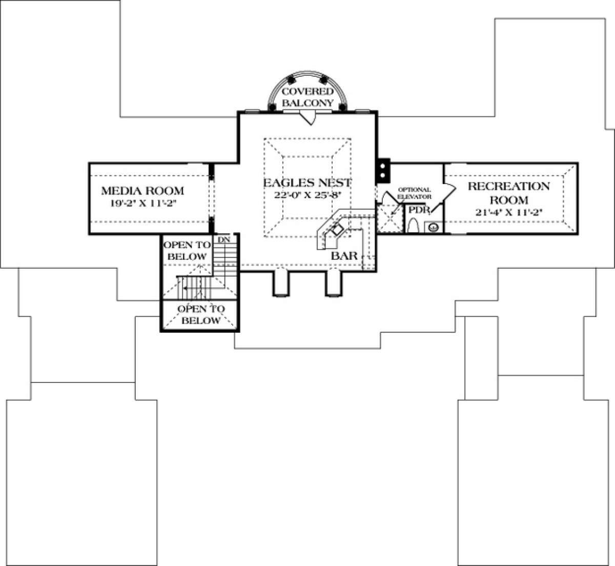 Floorplan 3 for House Plan #3323-00558