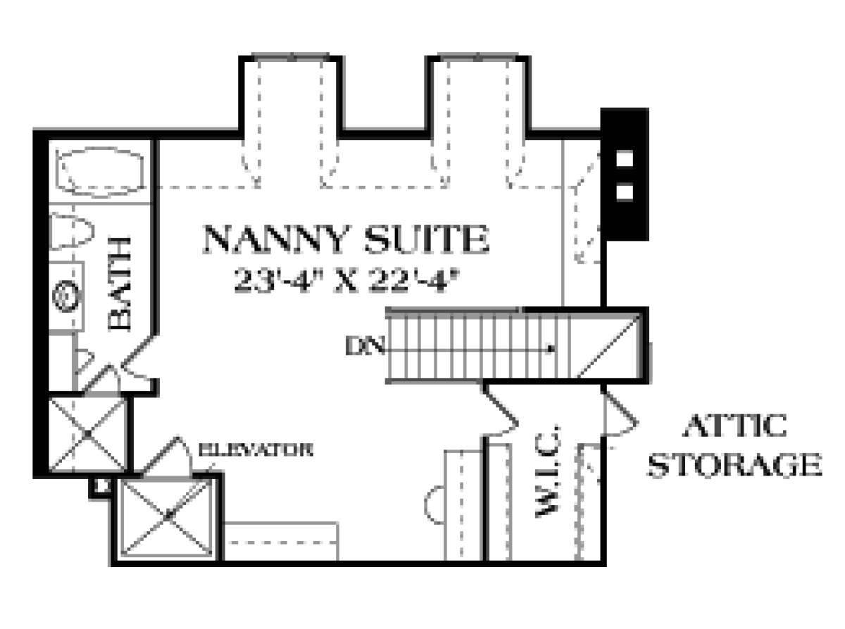 Floorplan 3 for House Plan #3323-00561
