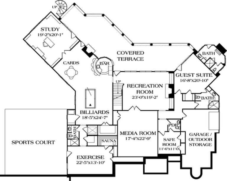 House Plan House Plan #13117 Drawing 1