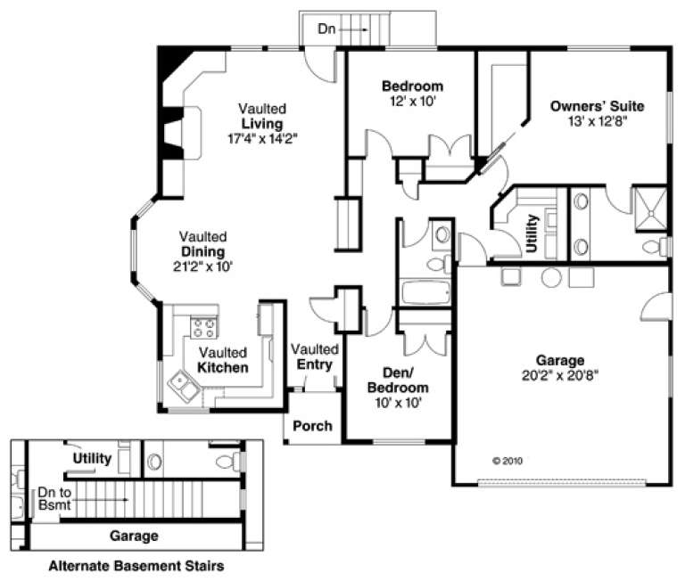 House Plan House Plan #13138 Drawing 1