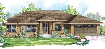 Mediterranean House Plan #035-00556 Elevation Photo