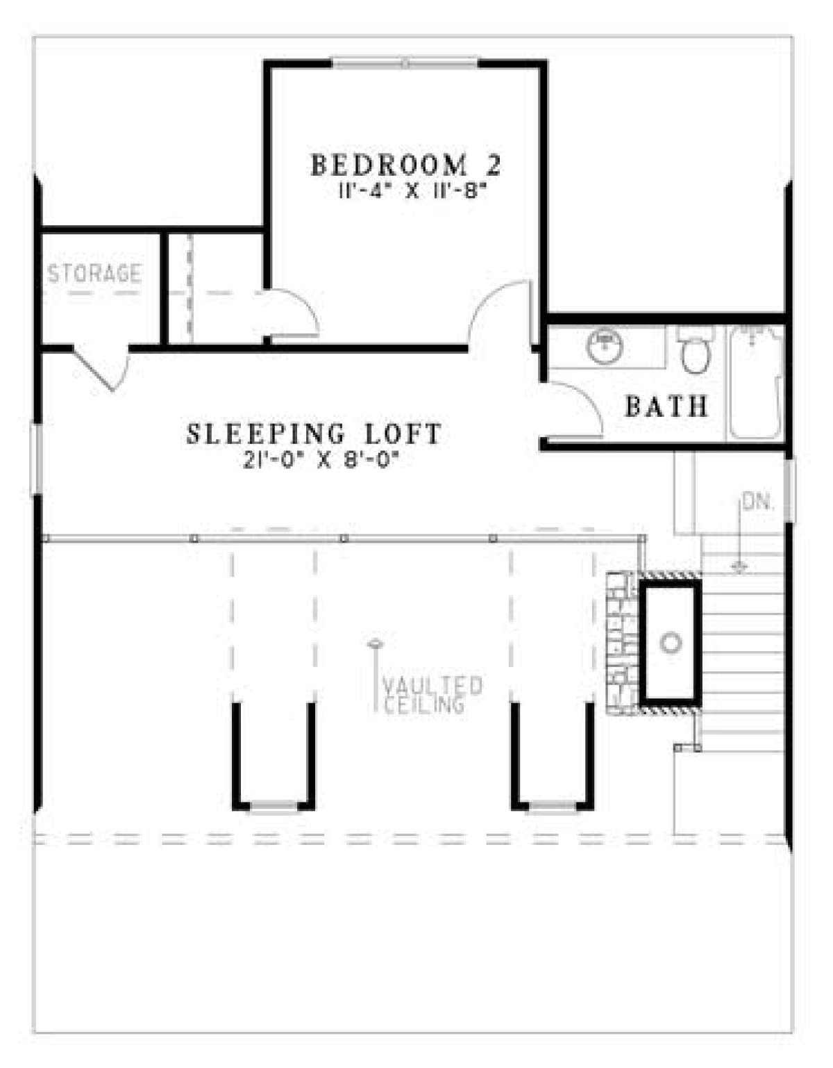 Floorplan 2 for House Plan #110-00843