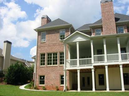 Colonial House Plan #5458-00024 Elevation Photo