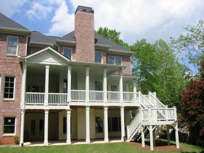 Colonial House Plan #5458-00024 Elevation Photo