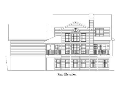 Mountain House Plan #957-00025 Elevation Photo