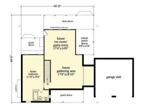 Floorplan 1 for House Plan #957-00025