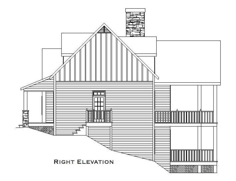 Country House Plan #957-00028 Elevation Photo