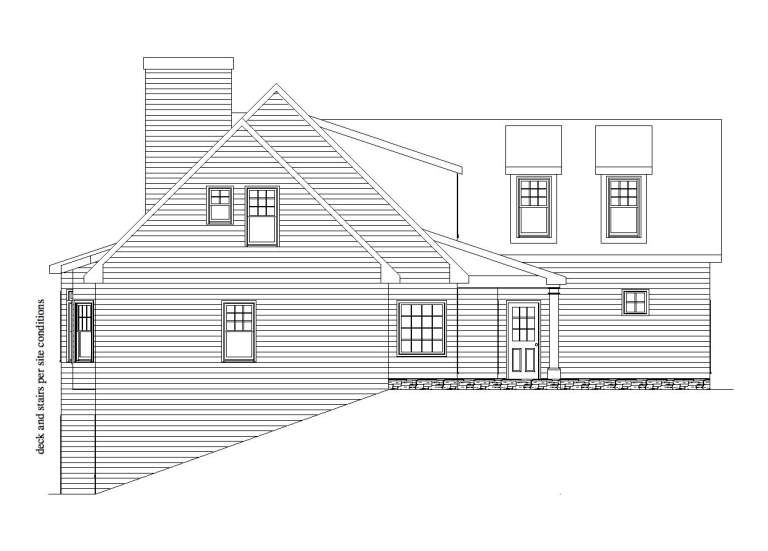 Mountain House Plan #957-00030 Elevation Photo