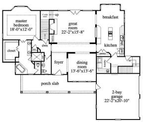 Floorplan 2 for House Plan #957-00030