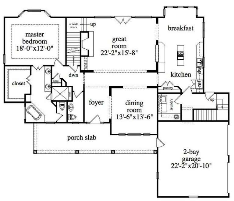 House Plan House Plan #13149 Drawing 2