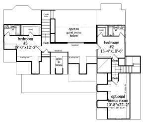 Floorplan 3 for House Plan #957-00030