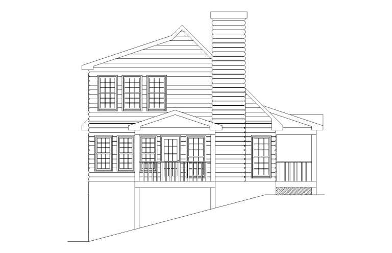 Small House Plan #957-00031 Elevation Photo