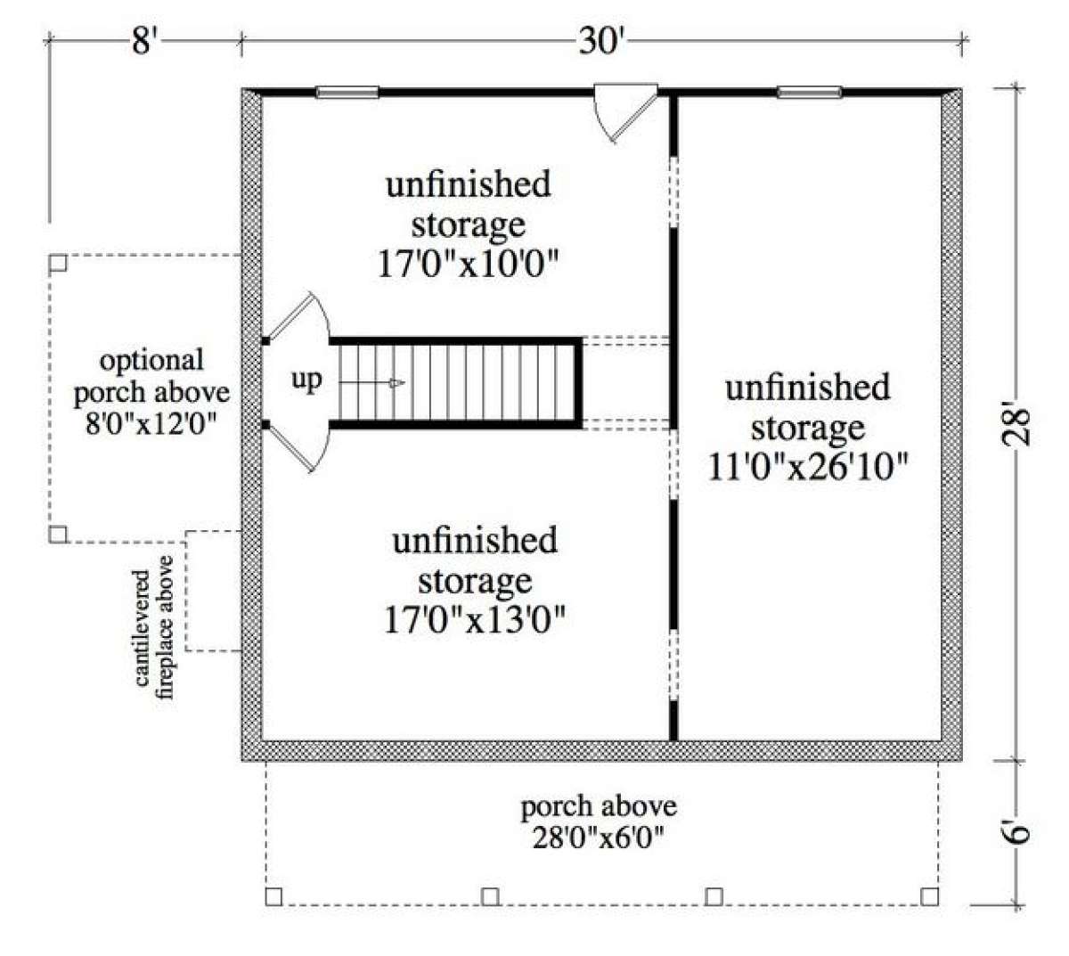 Floorplan 1 for House Plan #957-00031