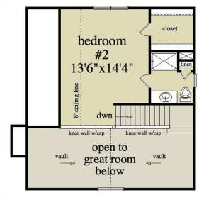 Floorplan 3 for House Plan #957-00032