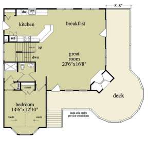Floorplan 2 for House Plan #957-00033