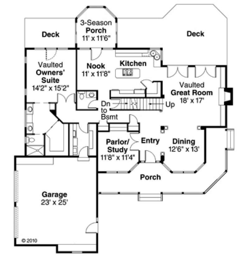 House Plan House Plan #13153 Drawing 1