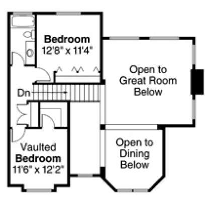 Floorplan 2 for House Plan #035-00557