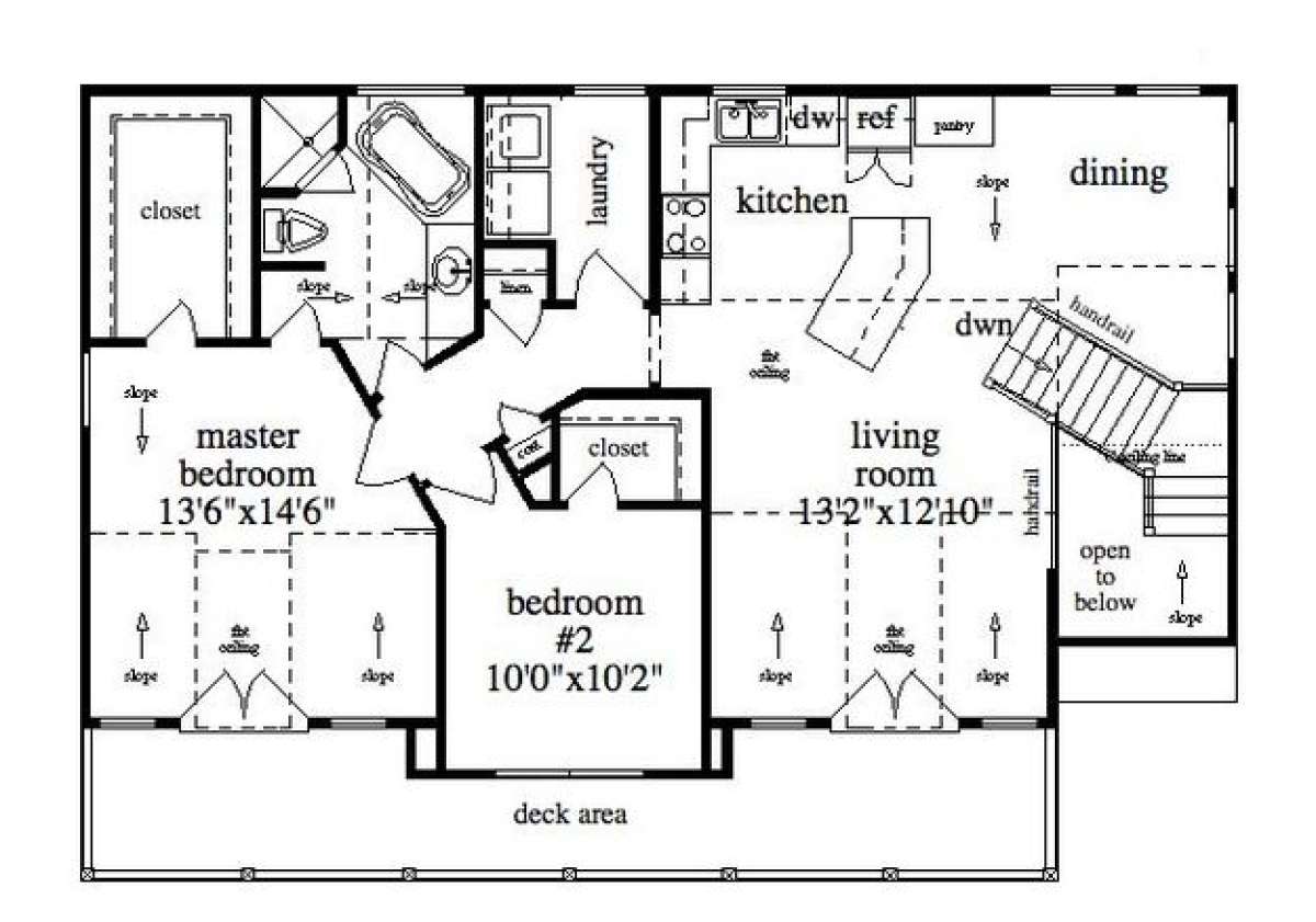 Floorplan 2 for House Plan #957-00035