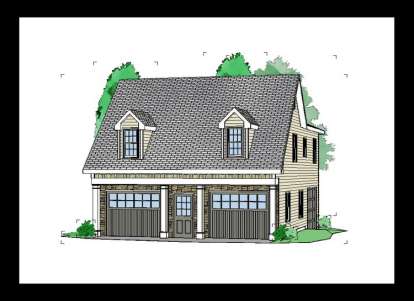 Traditional House Plan #5458-00038 Elevation Photo