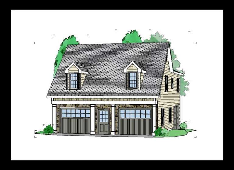 House Plan House Plan #13160 Front Elevation