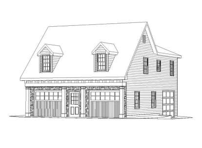 Traditional House Plan #5458-00038 Elevation Photo