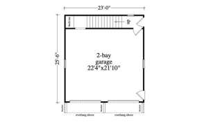 Floorplan 1 for House Plan #957-00040