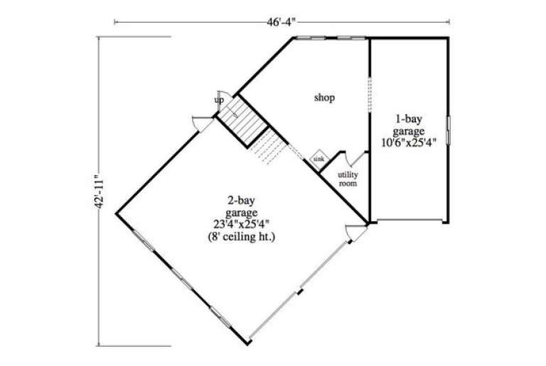 House Plan House Plan #13165 Drawing 1