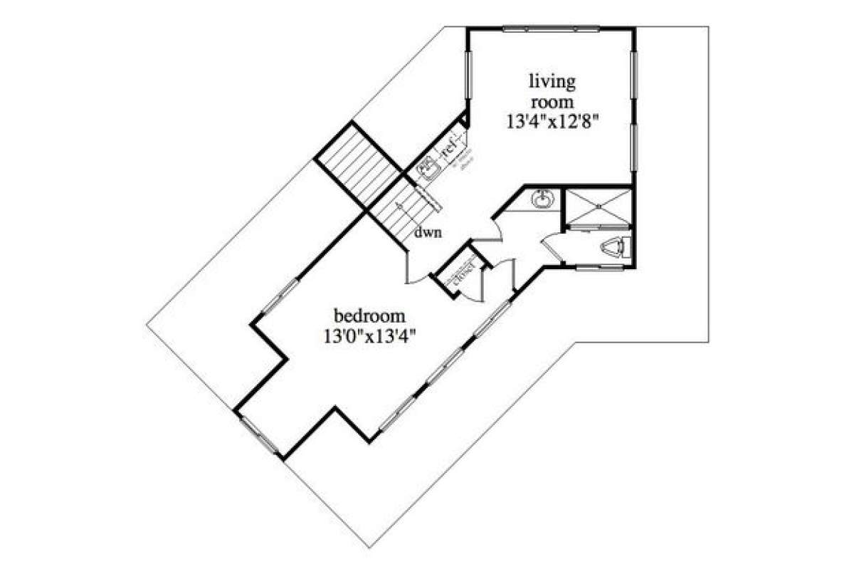 Floorplan 2 for House Plan #957-00043