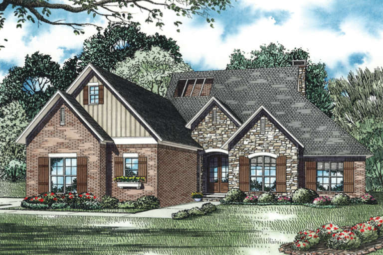 House Plan House Plan #13167 Front Elevation
