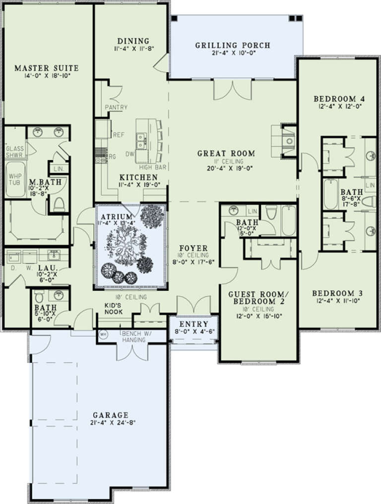House Plan House Plan #13167 Drawing 1