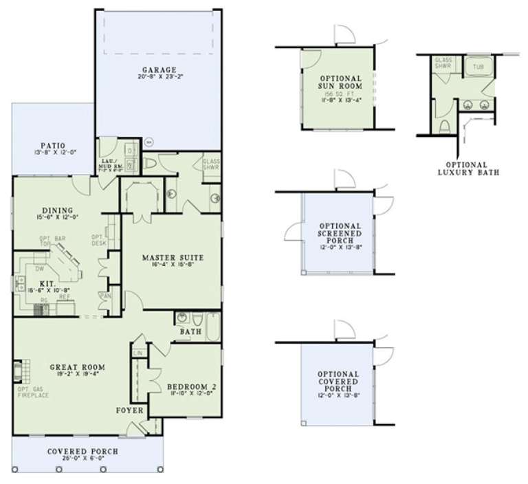 House Plan House Plan #13170 Drawing 1