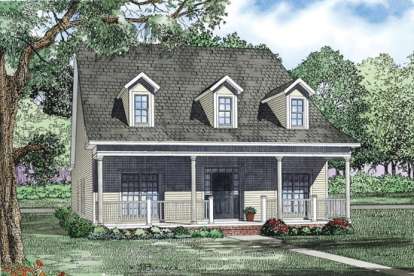 Country House Plan #110-00851 Elevation Photo