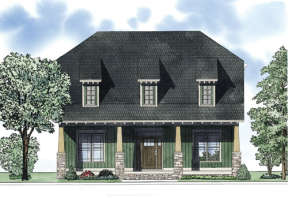 Craftsman House Plan #110-00856 Elevation Photo