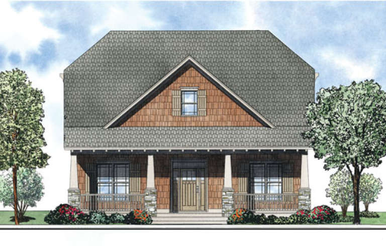 House Plan House Plan #13179 Front Elevation