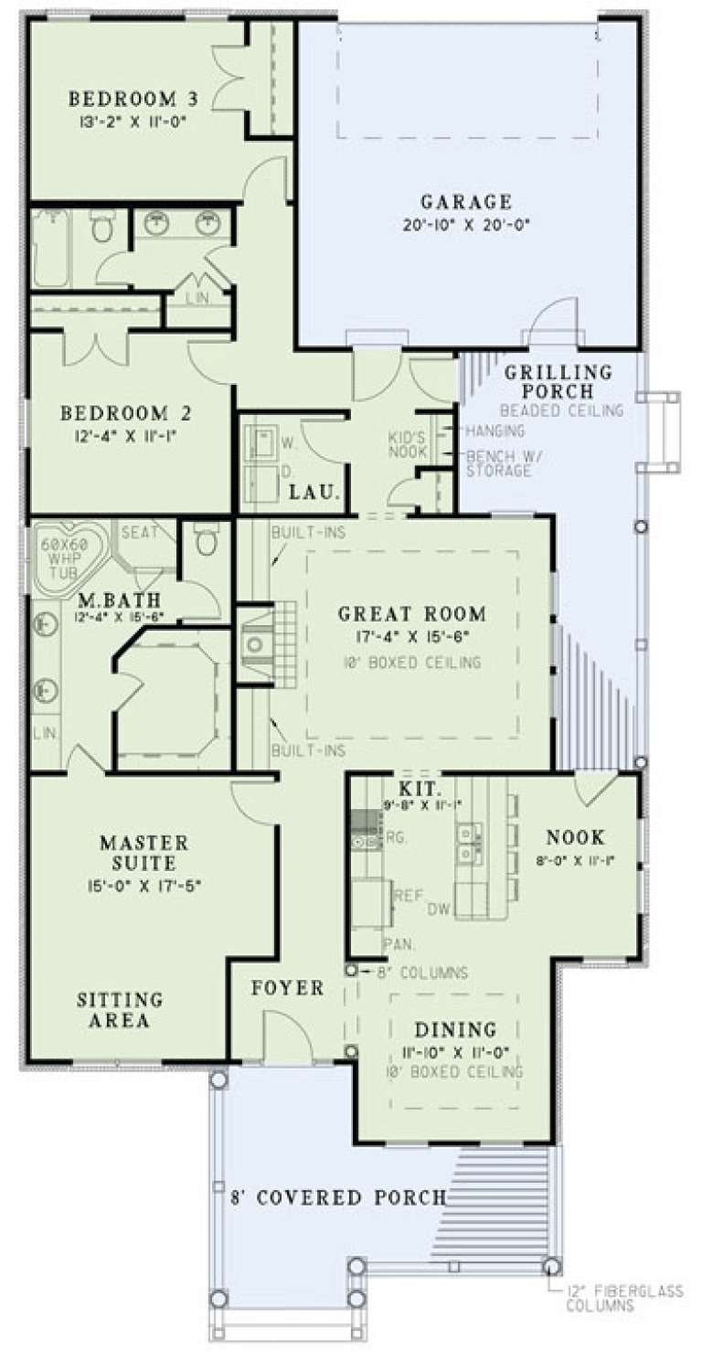 House Plan House Plan #13180 Drawing 1
