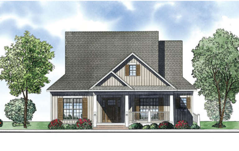 House Plan House Plan #13181 Front Elevation