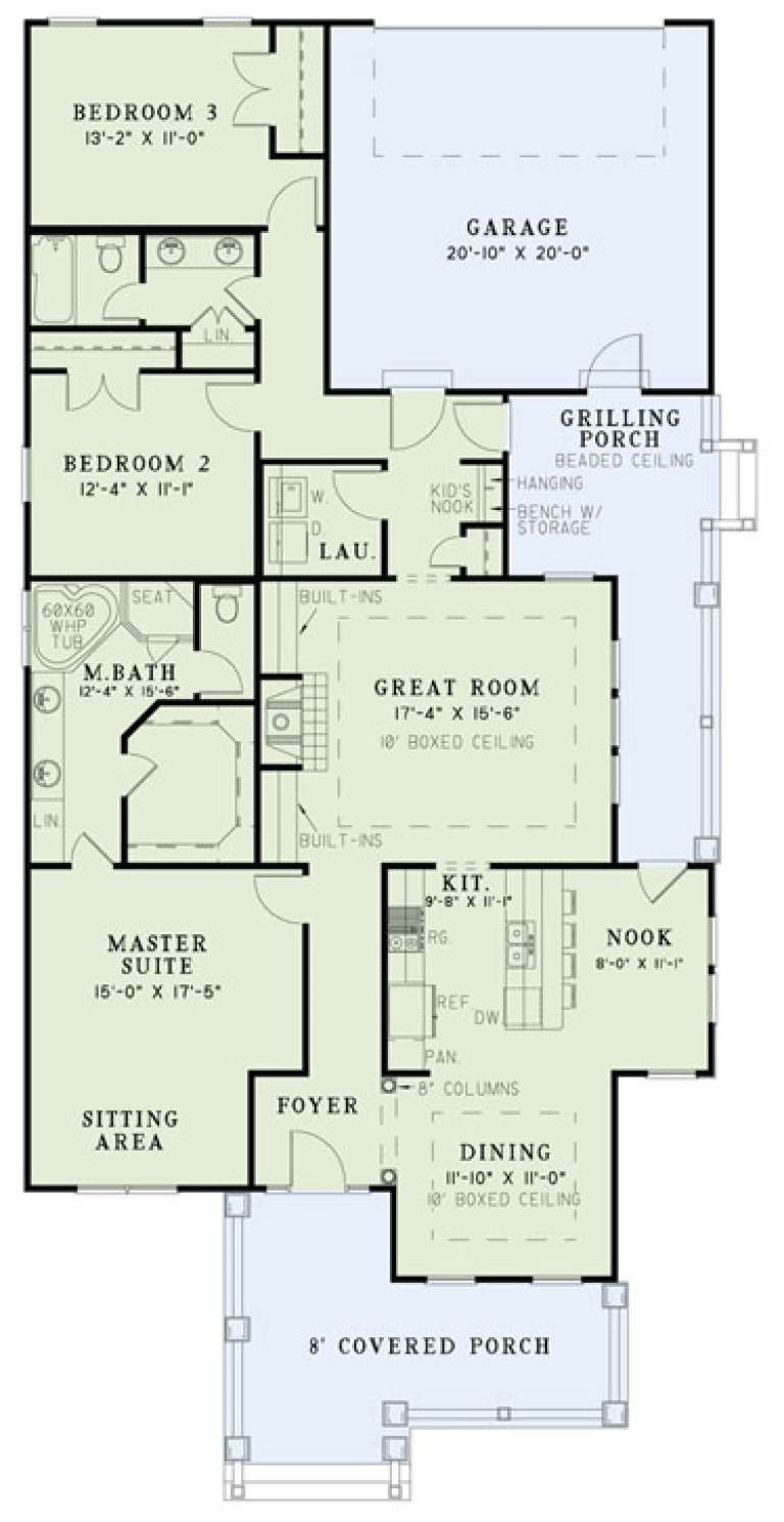 House Plan House Plan #13181 Drawing 1