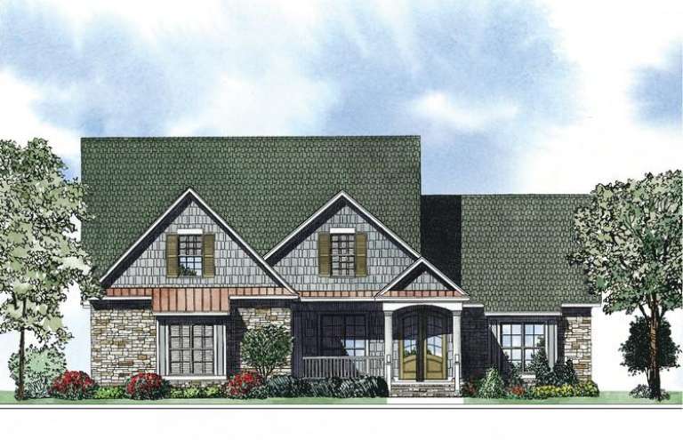 House Plan House Plan #13185 Front Elevation