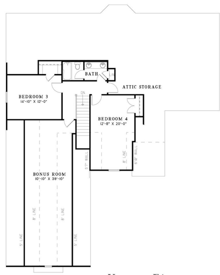 House Plan House Plan #13185 Drawing 2