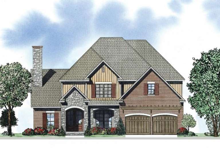 House Plan House Plan #13186 Front Elevation