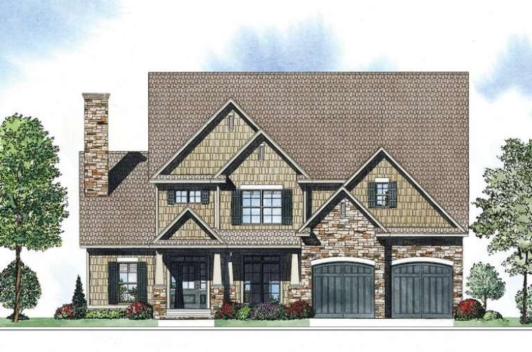 House Plan House Plan #13187 Front Elevation
