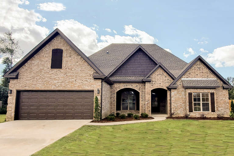 House Plan House Plan #13188 Front Elevation 