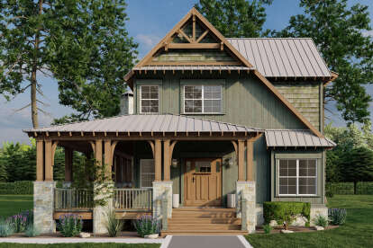 House Plan House Plan #13190 Front Elevation 