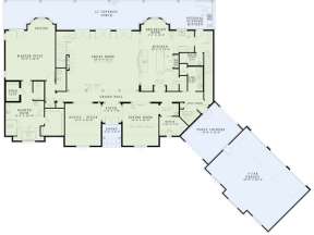 Main Floor  for House Plan #110-00871